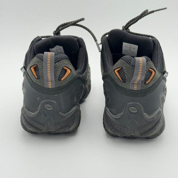 Men's Black and Orange Hiking Shoes - Picture 2 of 11